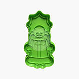 3D форми для пряників — "Санта Клаус No1", 10 см, фото 6