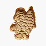 3D форми для пряників — "Санта Клаус No1", 10 см, фото 5