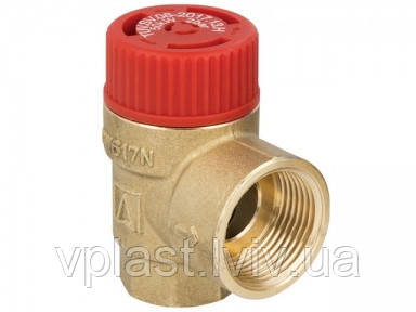 Запобіжний клапан  MS 1.5 bar Afriso ВВ 1/2"х3/4"
