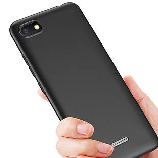 Чохол силіконовий для Xiaomi Redmi 6a чорний