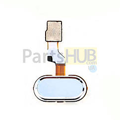 Шлейф Meizu M3S Y685, U10 U680H з кнопкою меню Home біла