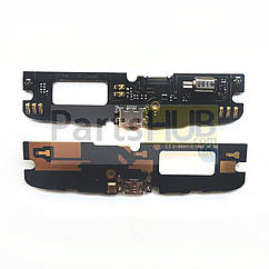 Шлейф Lenovo K5 A6020a40, K5 Plus A6020a46 з роз'ємом зарядки, вібро - нижня плата