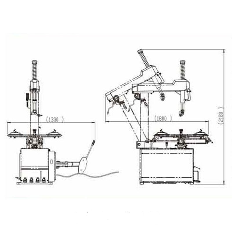 Шиномонтажный станок автоматический ShiningBerg T624, 220 В - фото 2 - id-p1138777032