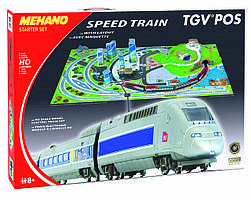 Залізниця Mehano TGV POS T111 з ландшафтом 2,85 м