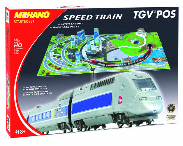 Железная дорога Mehano TGV POS T111 с ландшафтом 2,85 м (ID#1283562732 ...