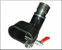 Овальна гумова насадка для подвійний вихлопної труби Filcar BGA-100-PM на 100мм-шланг