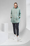 Зимова куртка для вагітних ALEXA 1780 1430, колір фісташковий, фото 2