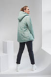 Зимова куртка для вагітних ALEXA 1780 1430, колір фісташковий, фото 6
