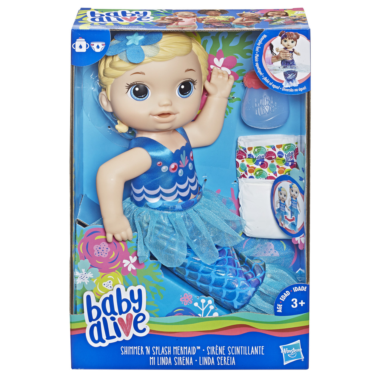 Ігровий набір Baby Alive Малюка Русалочка (E3693) Hasbro