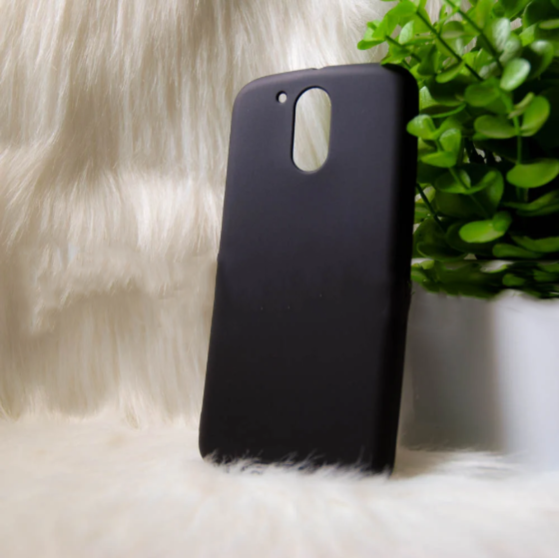 Силіконовий чохол Motorola G4 "Cool Black Чорний (black)