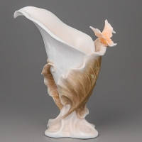 Підсвічник-ваза"Метелик в каллах" (18 см) (20038AA)