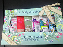 Подарунковий набір кремів для рук Loccitane en provence Six Indulgent Hand Cream