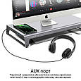 Док-станція 11-в-1 Promate PowerDesk USB-C PD/10W Wireless Charger/HDMI/VGA/2xUSB 3.0/USB-C 3.1/RJ45/SD/AUX (powerdesk.grey), фото 10