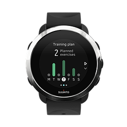 Смарт-годинник для фітнесу і тренувань SUUNTO 3 FITNESS BLACK