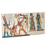Фреска " Фараон с луком" ( 13 см) (68087 AA)