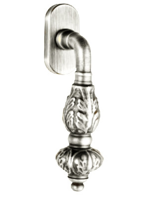 Рука віконна з візерунком Fadex Gemini 230DK хром полірований (Італія)