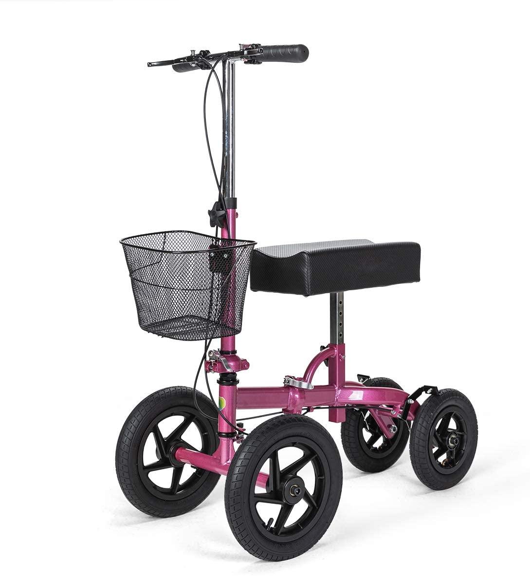 Скутер медичний всюдихідний OasisSpace All Terrain Knee Scooter
