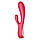 Смарт-Вібратор кролик Satisfyer Mono Flex Red, 2 мотора, управление через интернет, фото 3