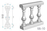 Балюстрада з бетону Бб-10 h940 мм., фото 3