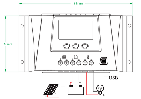 Контролер заряду Juta W88-C 3024+2 USB купити в Києві, Україні за