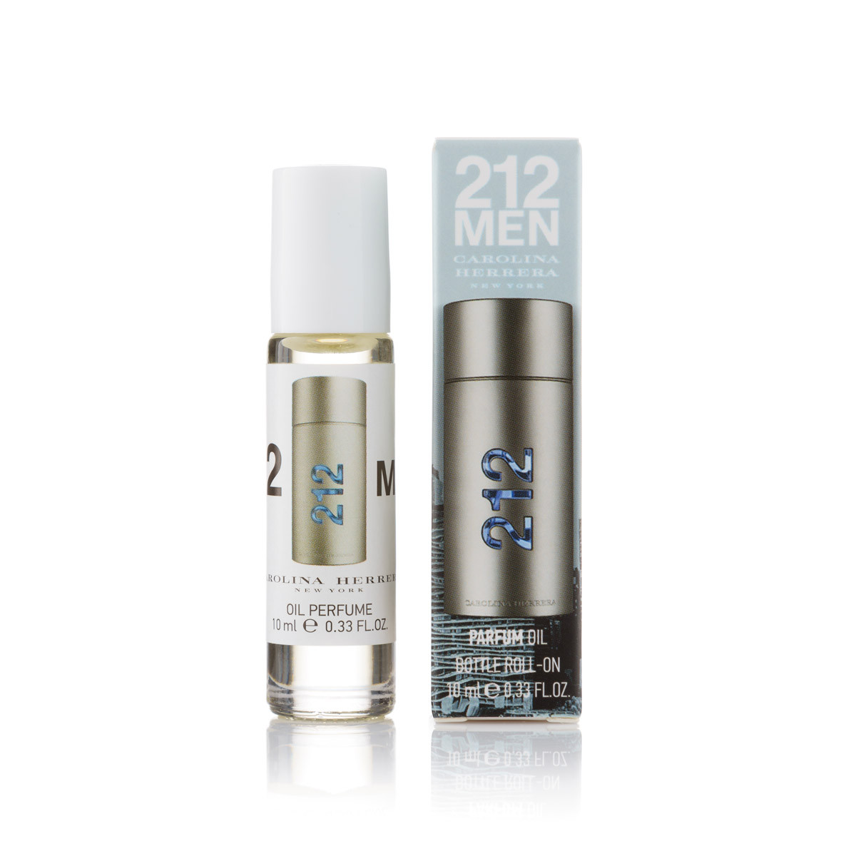 Чоловічі олійні парфуми Carolina Herrera 212 Men 10 мл