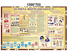 Стенд "Безпека життєдіяльності"