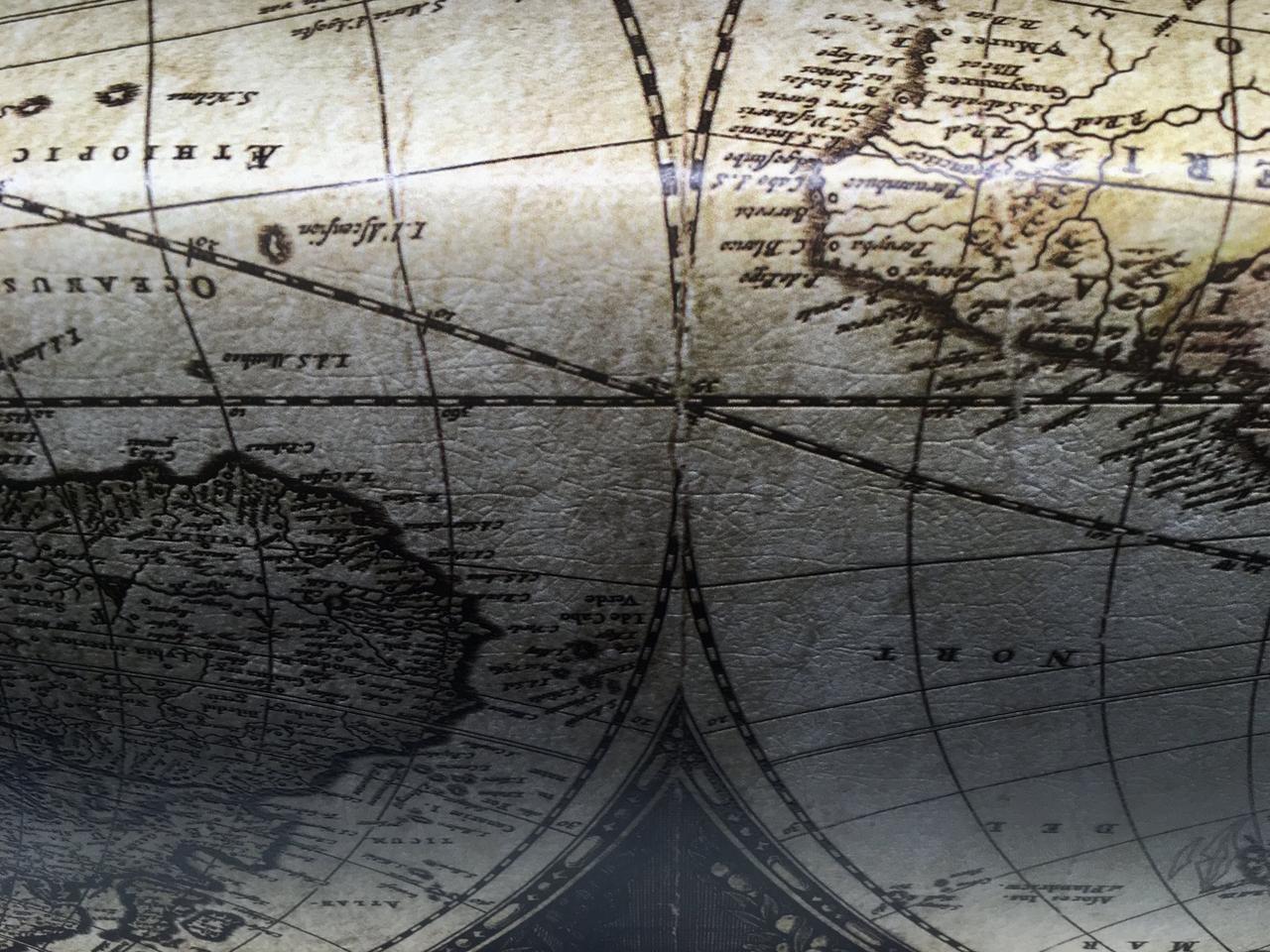 Фото обои 3Д карта мира рельефная времен Колумба 190 см х 150 см - фото 6 - id-p1113443378