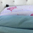 Байкова постільна білизна із совами, полуторний розмір, Guky, Туреччина, фото 6