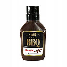 Соус Барбекю класичний BBQ Classic G&B 450г (Польща) - 90 грн