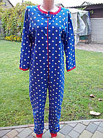 (  S - 44  р ) женская пижама кигуруми комбинезон флисовый Б/У