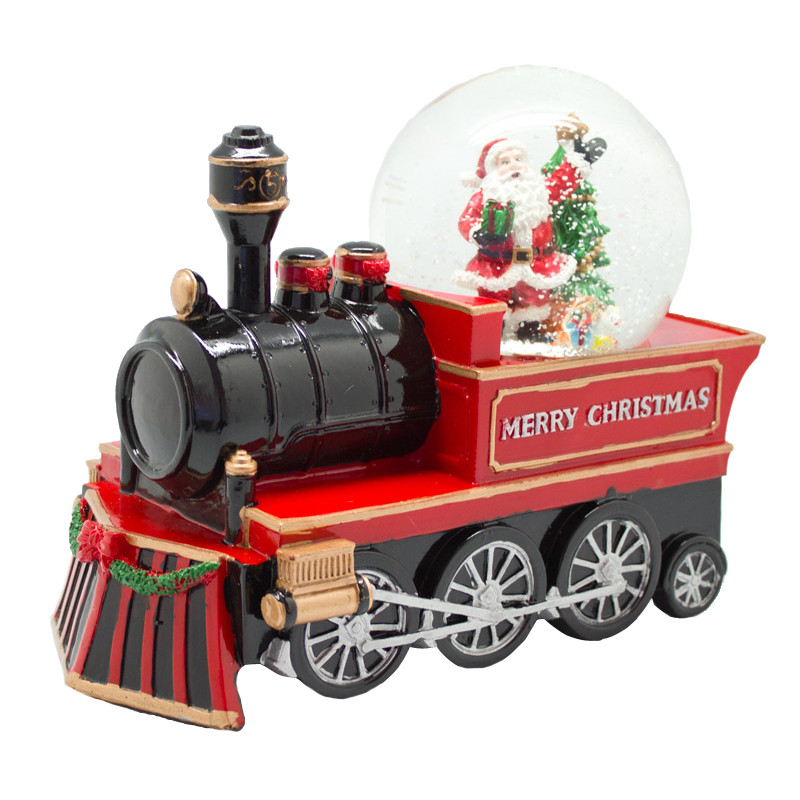 Фігура-поїзд 'Merry Christmas' (h-16 см, d-14 см) (385-8029)