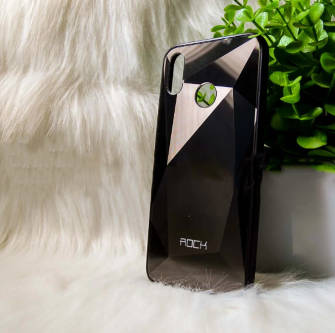 Чохол Huawei P Smart Plus "Rock 3D" Чорний (black)
