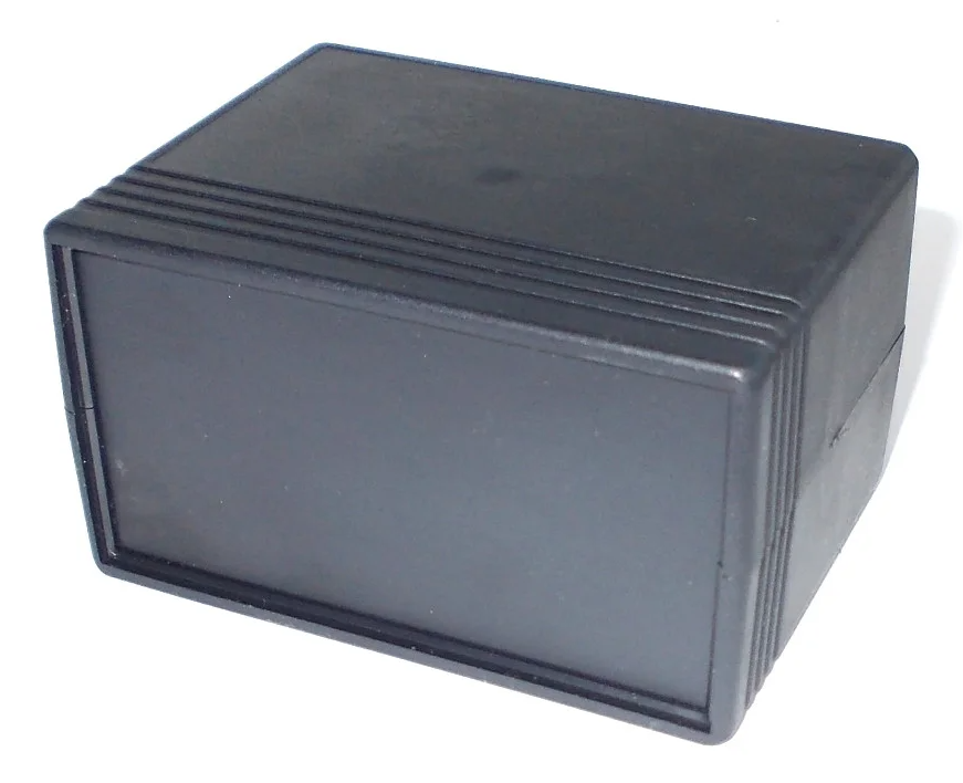 Корпус для електроніки D65B 66*92*52 мм пластиковий чорний