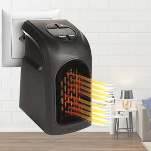 Портативний міні нагрівач 400 Вт Handy Heater Чорний