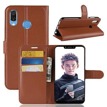 Чохол-книжка Litchie Wallet для Honor Play Brown