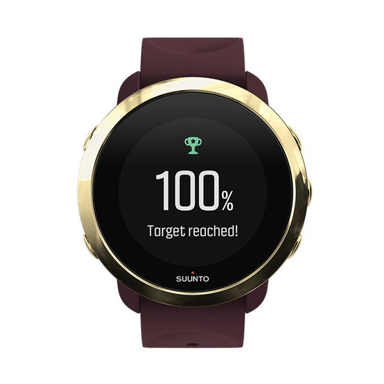 Смарт-годинник для фітнесу і тренувань SUUNTO 3 FITNESS BURGUNDY, фото 1