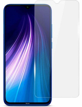 Гідрогелева захисна плівка на Xiaomi Redmi Note 8 на весь екран прозора, фото 1