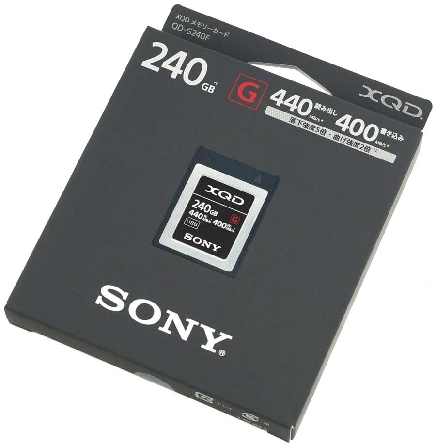 XQD 240GB Sony карта пам'яті для фото і відеокамер QD-G240F (240 Гб)