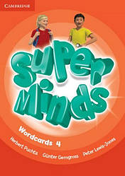 Super Minds 4 Wordcards