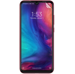 Гідрогелева захисна плівка на Xiaomi Redmi Note 7 Pro на весь екран прозора, фото 1