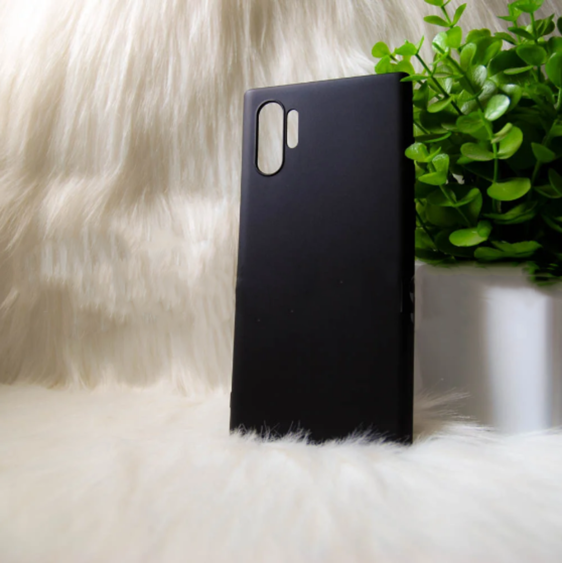 Силіконовий чохол Samsung Note 10+ "Cool Black Чорний (black)