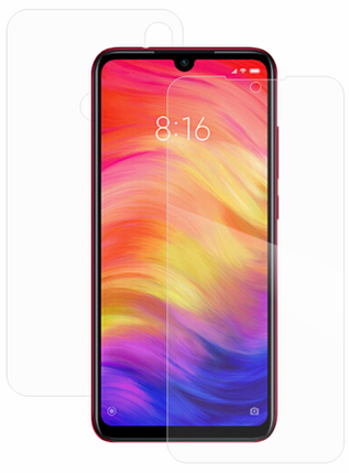 Гідрогелева захисна плівка на Xiaomi Redmi Note 7 на весь екран прозора, фото 1