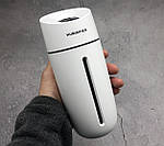 Зволожувач повітря портативний Adna HumidifierQ1 дифузор компактний, мийка повітря з LED підсвічуванням. Білий, фото 10