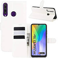 Чехол-книжка Litchie Wallet для Huawei Y6p White