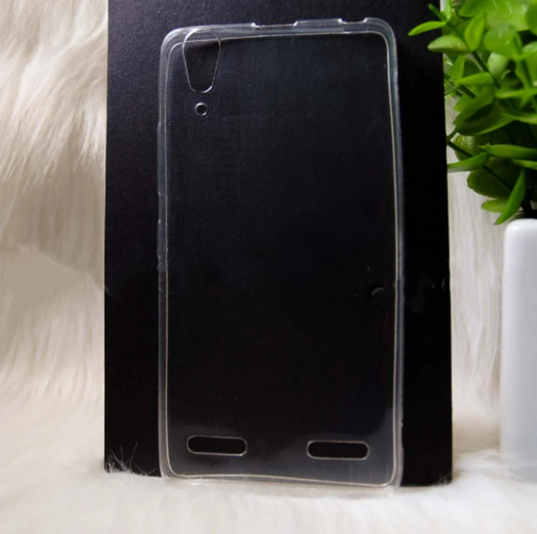 Силіконовий чохол Lenovo A6000 "VIP" Прозорий (transparent), фото 1