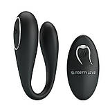 Стильний вібратор для пар Pretty Love Algernon Black, фото 2