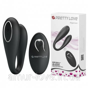 Стильний вібратор для пар Pretty Love Algernon Black, фото 1