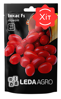 Томат Інкас F1, тип слива, 50 шт (Leda Agro)