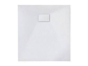 Душовий піддон композитний Asignatura Tinto 49837004 білий матовий