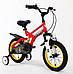 Дитячий двопідвісний велосипед SIGMA SNIPER, жовтий 16", фото 6
